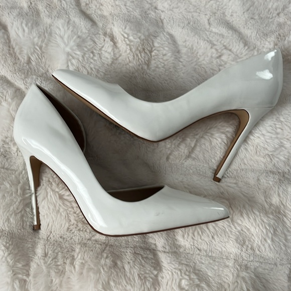 Mix no. 6 white patent heels size 9 - Picture 6 of 6